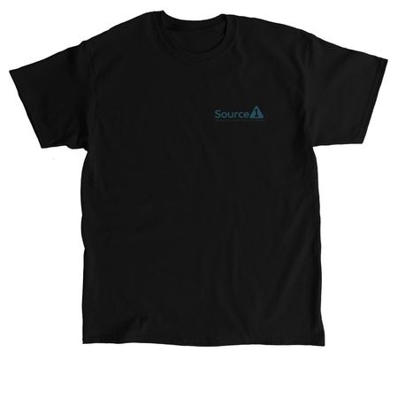 Source 1, a Black Classic Unisex Tee
