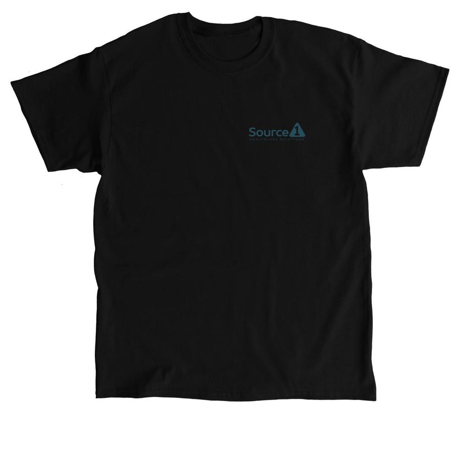 Source 1, a Black Classic Unisex Tee