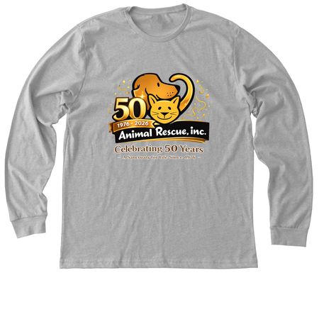 50th Anniversary Apparel Fundraiser, a Athletic Heather Premium Long Sleeve Tee
