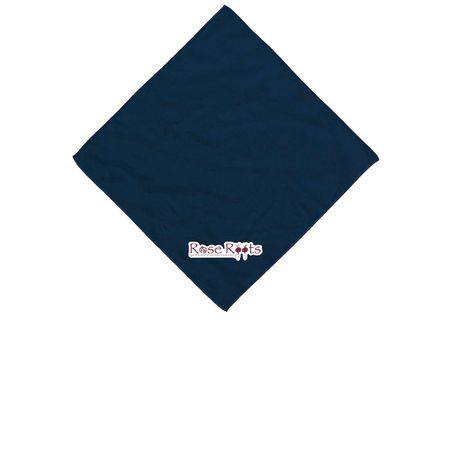 100% Cotton Bandanas, a Navy Cotton Bandana