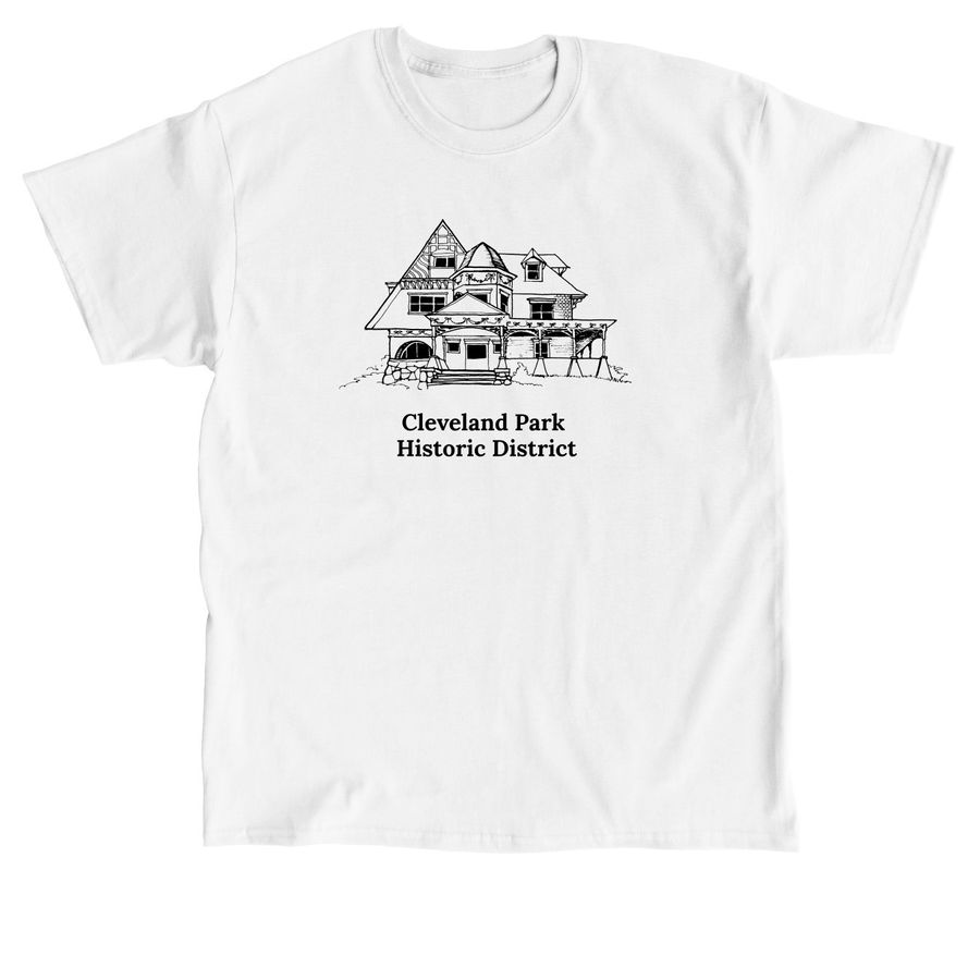 Cleveland Park Queen Anne, a White Classic Unisex Tee