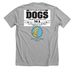 Rescue supporters T-shirt&nbsp;, a Athletic Heather Premium Unisex Tee (back-view)