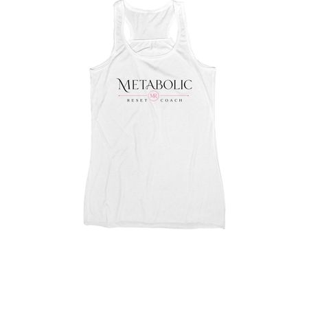Women?s performance MR tee shirt&nbsp;, a White Women's Racerback