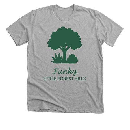 Funky Green, a Athletic Heather Premium Unisex Tee