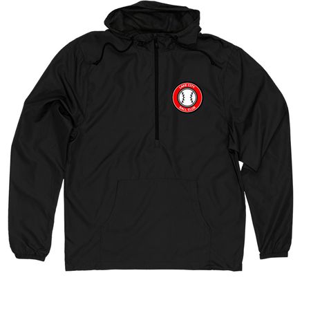 Windbreakers Are Back&nbsp;, a Black Quarter-Zip Windbreaker