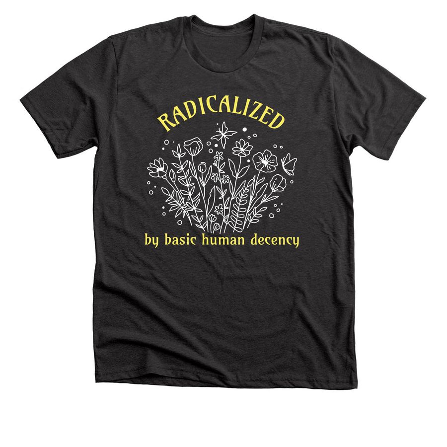 Are You Radical?, a Dark Grey Heather Premium Unisex Tee