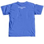 MMF Shirt, a Flo Blue Comfort Colors Unisex Tee (back-view)