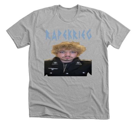 RAPEKRIEG, a Athletic Heather Premium Unisex Tee
