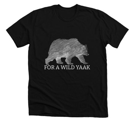 Save the Yaak Grizzlies&nbsp;, a Solid Black Blend Premium Unisex Tee