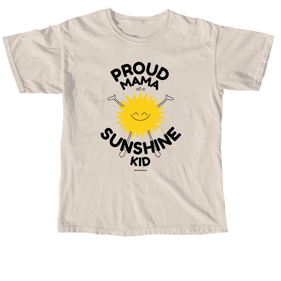 Proud Mama Tee, a Ivory Comfort Colors Unisex Tee