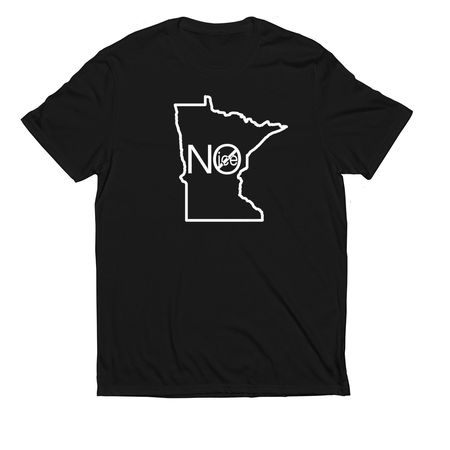 Minnesota Nice Out, a Deep Black Allmade Eco Triblend Unisex Tee