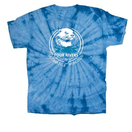 Four Rivers SHIRTS - HSNI fundraising&nbsp;, a Baby Blue Classic Tie Dye Tee