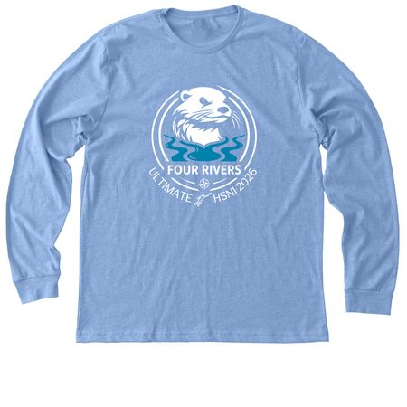 Four Rivers SHIRTS - HSNI fundraising&nbsp;, a Heather Carolina Blue Premium Long Sleeve Tee