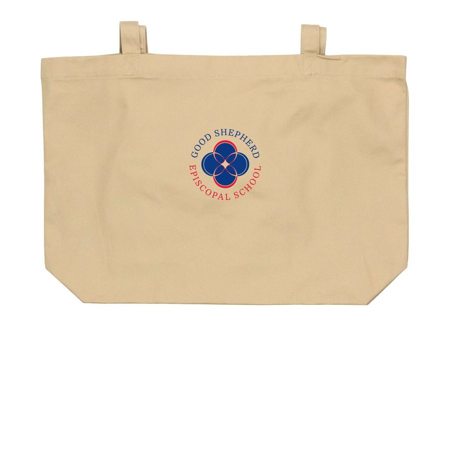 Good Shepherd Tote Bags, a Oyster Large Organic Cotton Tote Bag