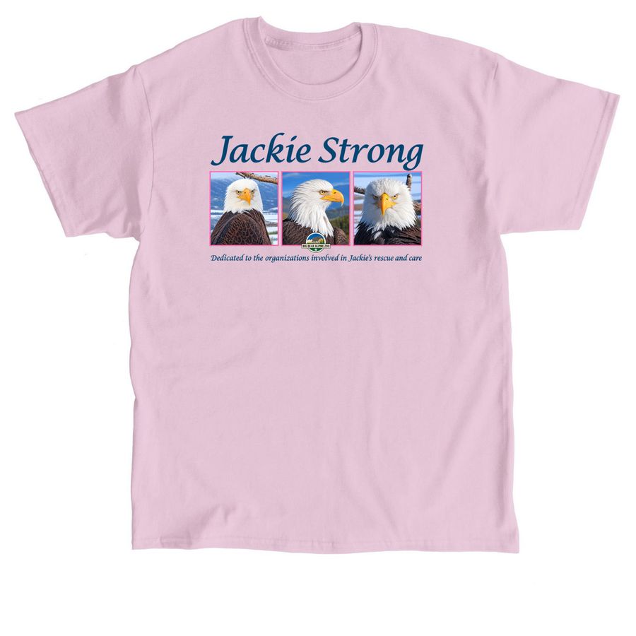 Jackie Strong T Shirts, a Light Pink Classic Unisex Tee