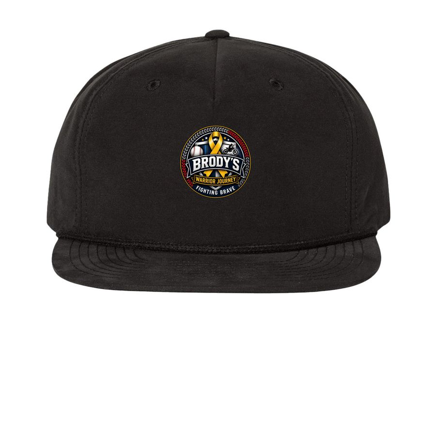 Hats, a Black Printed Umpqua Snapback Cap