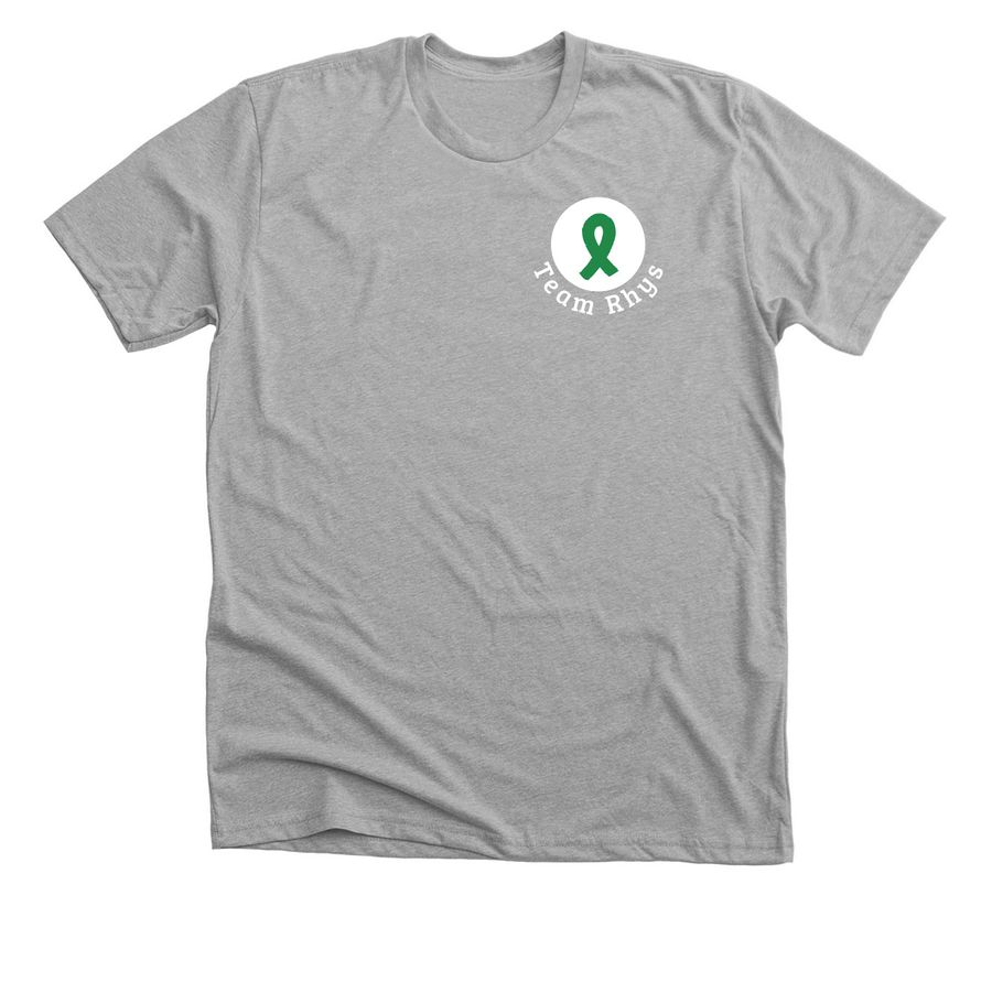 Team Rhys 2.0, a Athletic Heather Premium Unisex Tee