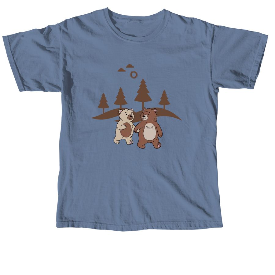 Two Bears, a Blue Jean Comfort Colors Unisex Tee