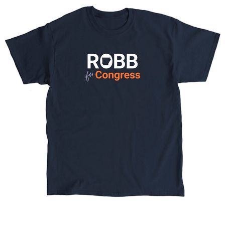 Robb for Congress, a Navy Classic Unisex Tee