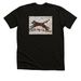 Snow Tiger, a Black Heather Premium Unisex Tee