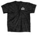 TCH TIE DYE, a Black Classic Tie Dye Tee