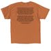 Mega Mexico, a Texas Orange Classic Unisex Tee (back-view)