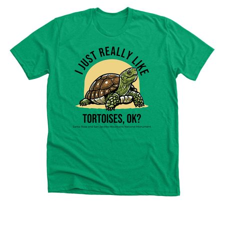 I JUST REALLY LIKE TORTOISES, OK?, a Heather Kelly Premium Unisex Tee