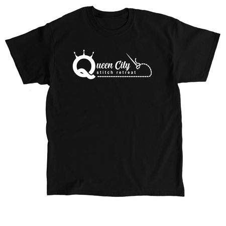 The OG Needle Logo, a Black Classic Unisex Tee