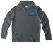 Rocky Fork Fellowship, a Dark Smoke Grey UV Performance Long Sleeve Hoodie