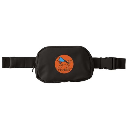 SKDT Hip Pouch, a Deep Black Matte Hip Pack