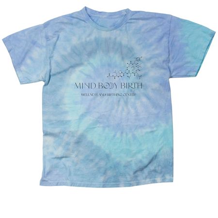 Mind Body Birth, a Lagoon Classic Tie Dye Tee