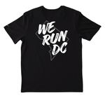 Race the Perimeter, a Black Nike Dri-FIT Jersey Blend Performance Tee (back-view)