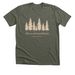 life is extraordinary, a Heather Military Green Premium Unisex Tee