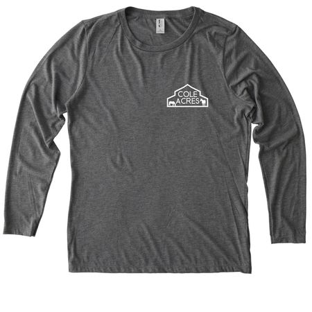 Cole Acres Winter Gear&nbsp;, a Aluminum Grey Allmade Eco Triblend Women?s Long Sleeve Tee