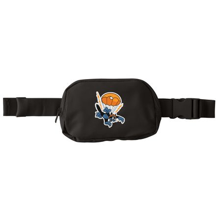 Wild Cat Fanny Pack, a Deep Black Matte Hip Pack