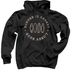 SINSA Adult Hoodie - Navy, Charcoal & Black, a Black Pullover Hoodie