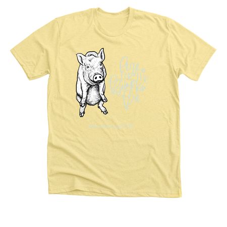 Thanksliving 2020, a Heather Yellow Gold Premium Unisex Tee