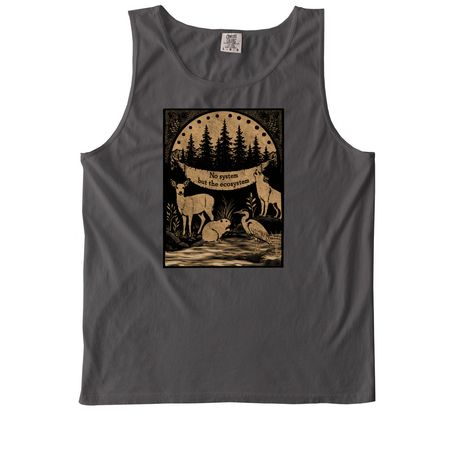 No System But The Ecosystem, a Pepper Comfort Colors Tank Top