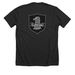 Scuderia Condor T-Shirt, a Dark Grey Heather Premium Unisex Tee (back-view)