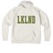 LKLND, a White Sand Allmade Organic CVC Pullover Hoodie