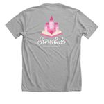 Storybook Entertainment Plain Logo, a Athletic Heather Premium Unisex Tee (back-view)