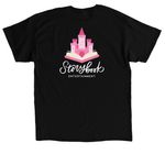 Storybook Entertainment Plain Logo, a Black Classic Unisex Tee (back-view)