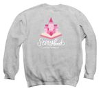 Storybook Entertainment Plain Logo, a Sport Grey Crewneck Sweatshirt (back-view)