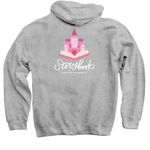 Storybook Entertainment Plain Logo, a Sport Grey Pullover Hoodie (back-view)