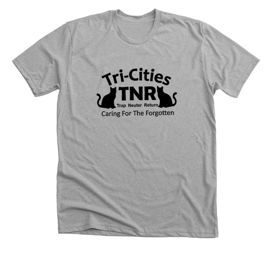 Tri-Cities TNR start up, a Athletic Heather Premium Unisex Tee