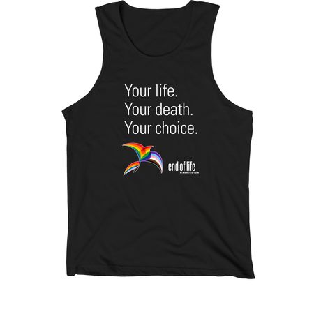 EOLWA - Pride Edition!, a Black Premium Cotton Tank