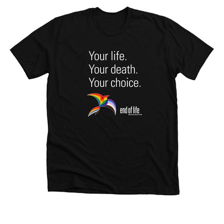 EOLWA - Pride Edition!, a Solid Black Blend Premium Unisex Tee