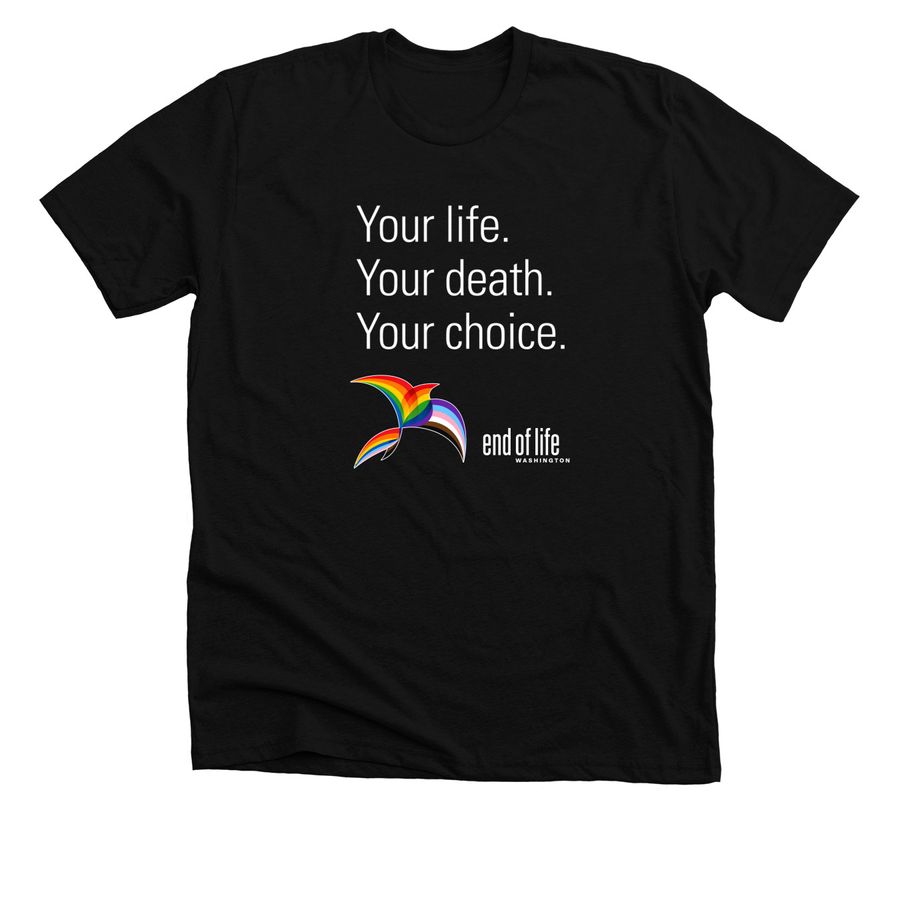 EOLWA - Pride Edition!, a Solid Black Blend Premium Unisex Tee