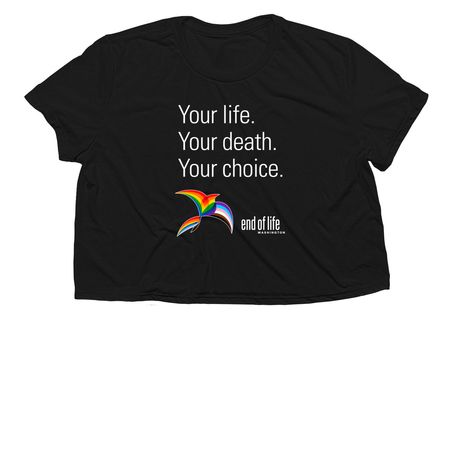 EOLWA - Pride Edition!, a Black Women?s Flowy Cropped Tee