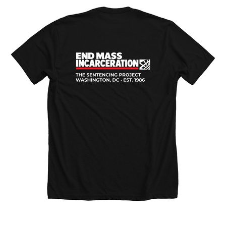 End Mass Incarceration, a Solid Black Blend Premium Unisex Tee